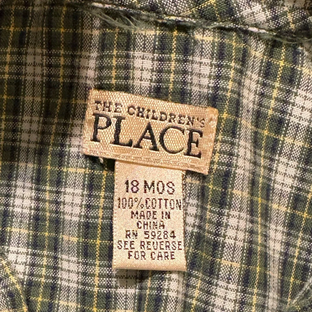 The Children’s Place Plaid Romper